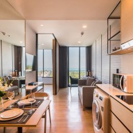 project arize hotel sriracha room living and kitchen