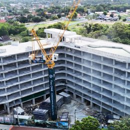 under construction the one naiharn 7 concrete floors built