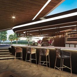 project theone condominium phuket ourdoor bar