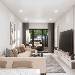 smart chalong 2 living room phuket