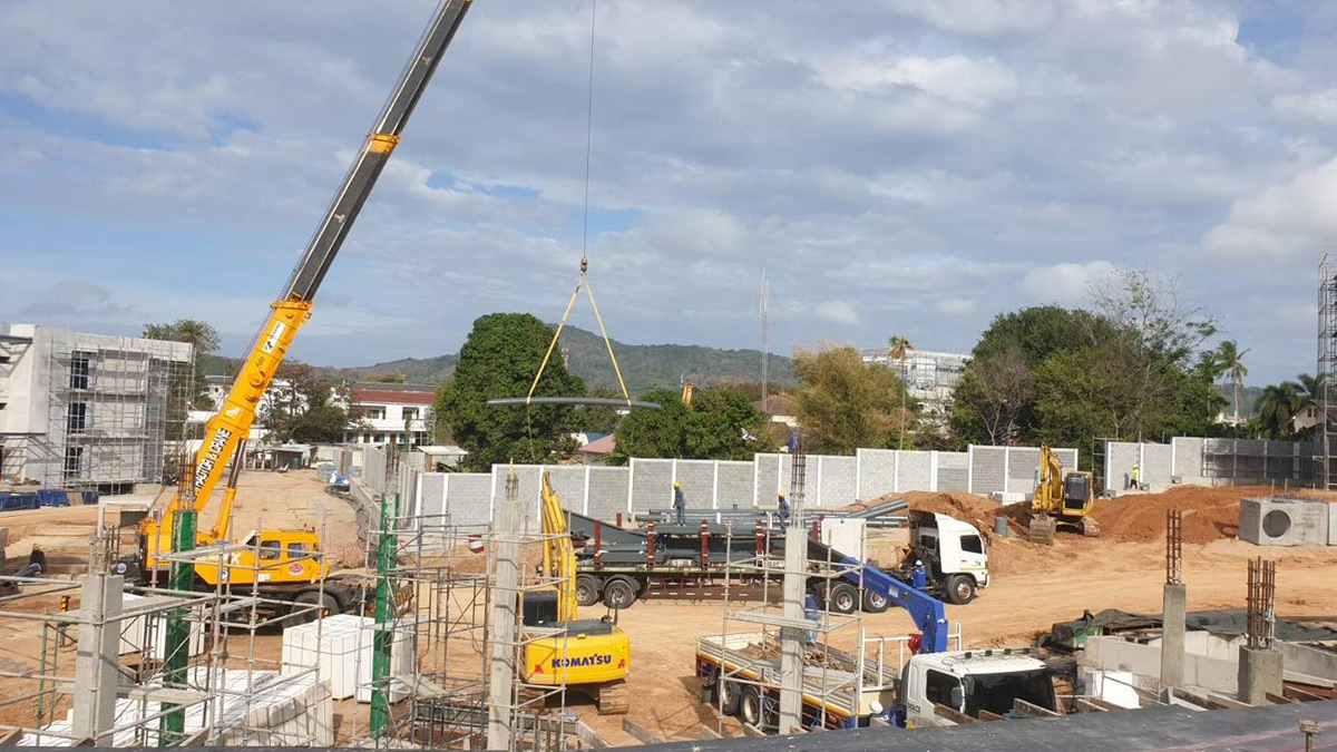 chatrium hotel construction Rawai mar 2025