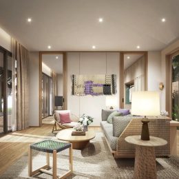 chatrium hotel Rawai livingroom