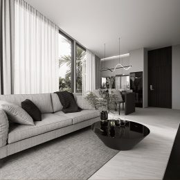 sun hills layan condo unit living room